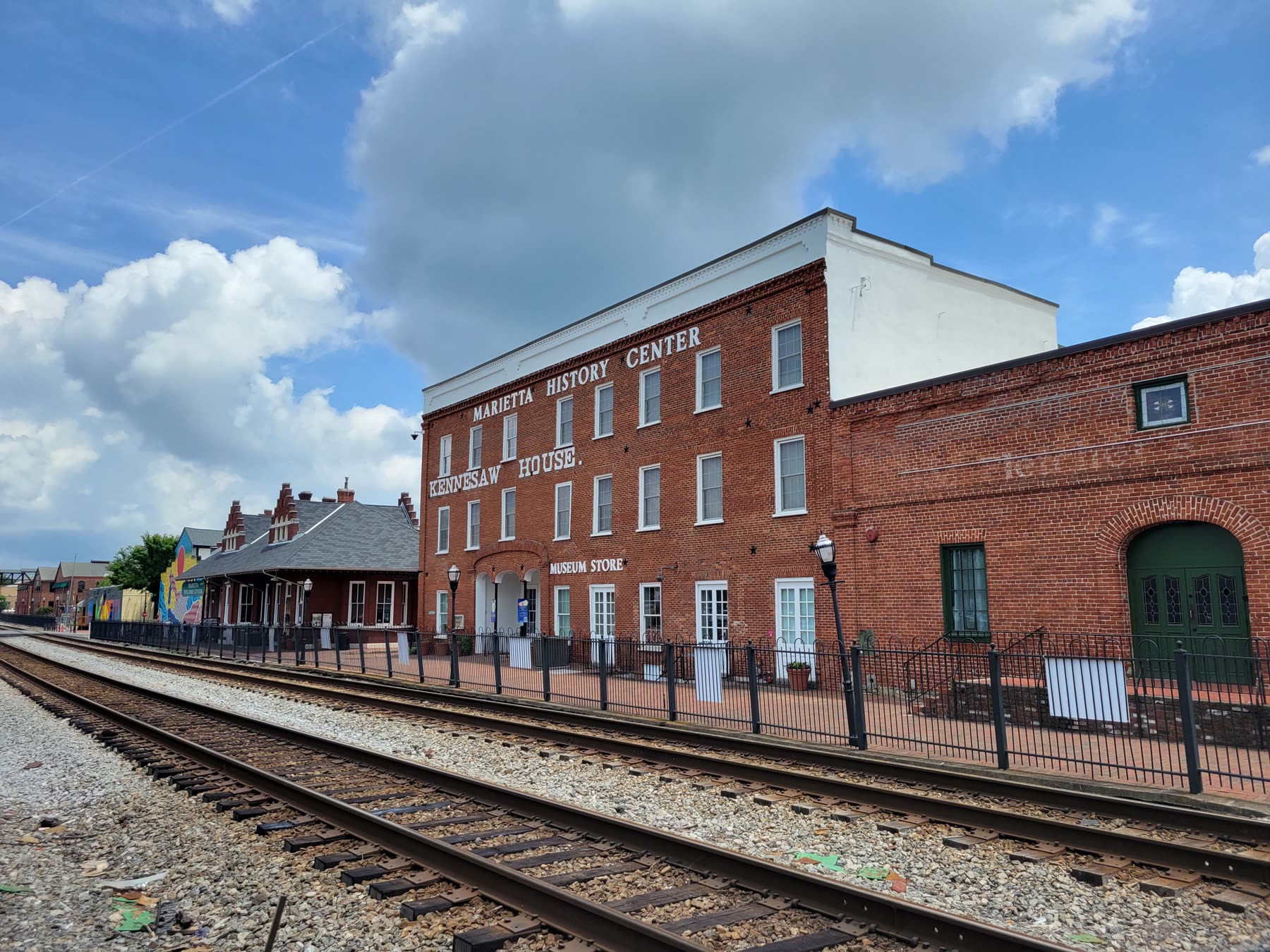 Marietta History Center in historic downtown Marietta, Georgia