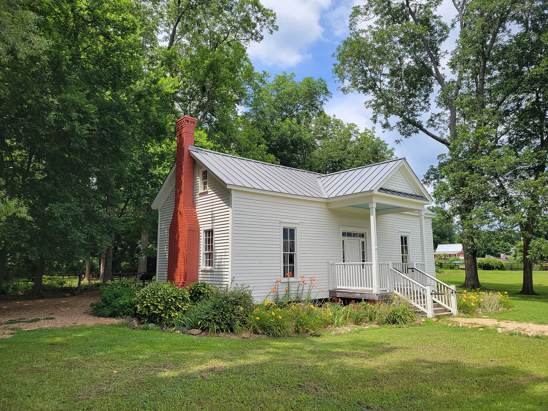 Historic Green Bullard House at Green Meadows Preserve in Cobb County, Georgia