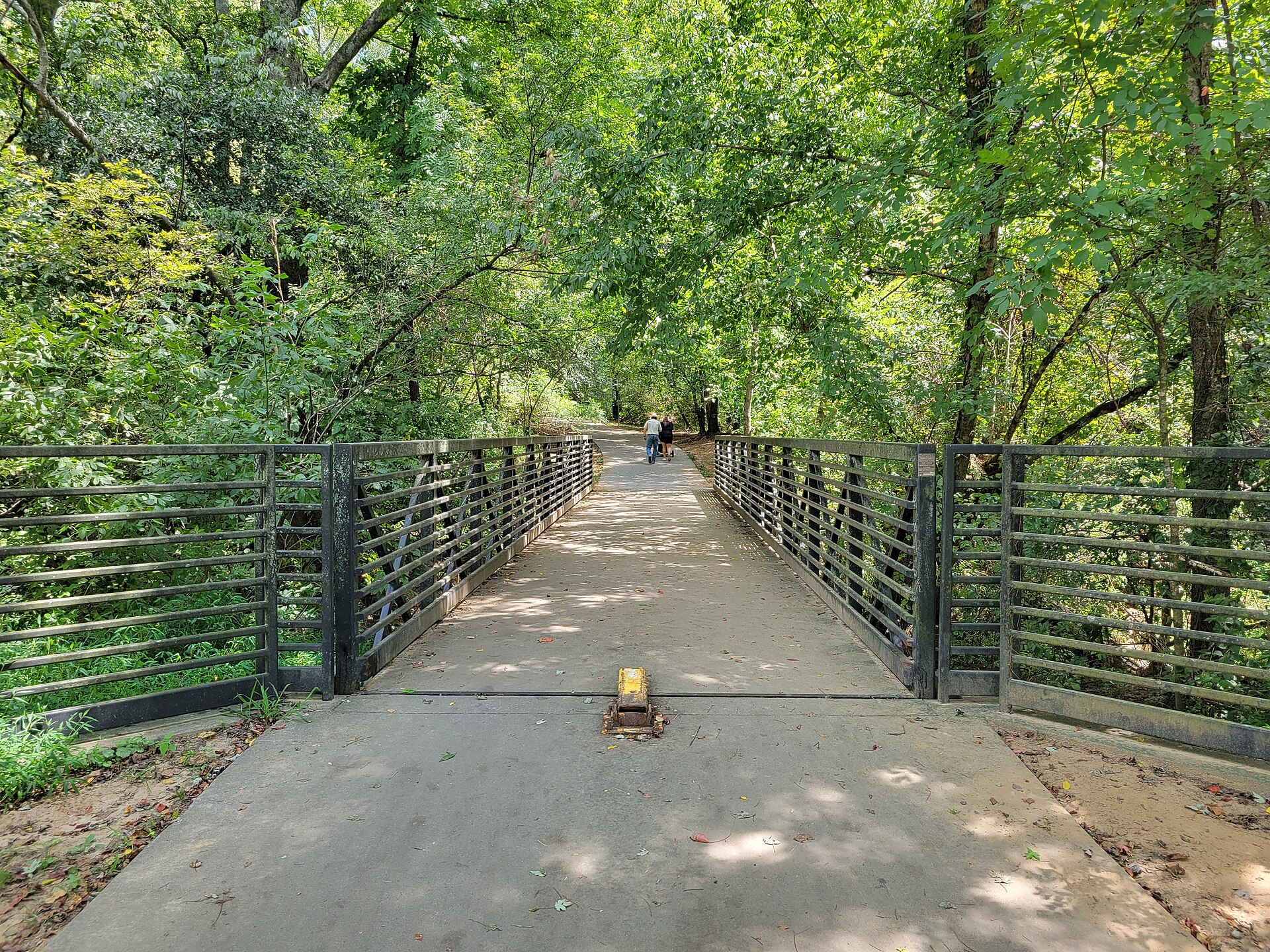 Bridge and trail at Heritage Park in Canton, Georgia