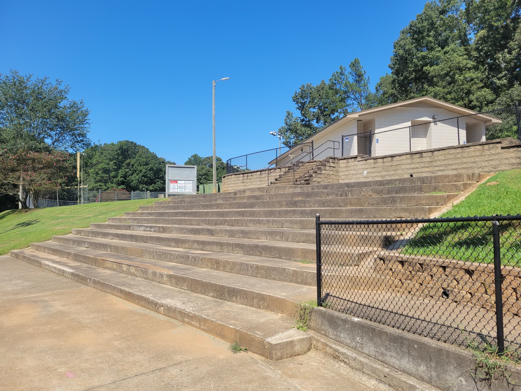 Outdoor area at Shaw Park in Marietta, Georgia