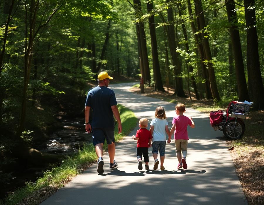 Trails & Outdoors for families in North Metro Atlanta